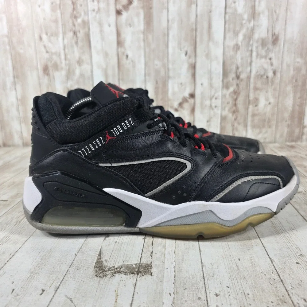 Jordan Point Lane Black University Red Mens Sneakers CZ4166-010 Size 10‎